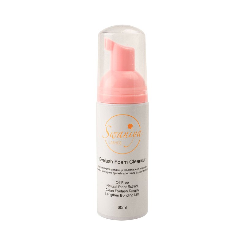 Swaniya® merevolusi pembersihan solek mata: pembersih buih lash dengan mudah menghilangkan semua solek mata