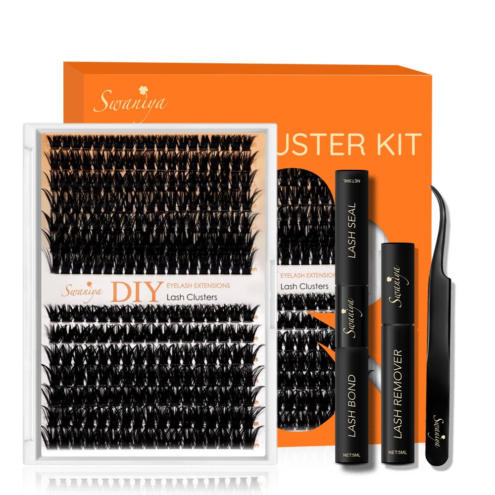 Adakah kluster lash DIY mudah memohon untuk pemula?